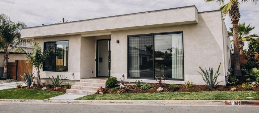 Custom ADU architectural design and planning for a residential property in Los Angeles